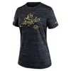 Nike Los Angeles Rams Rivalries Collection Sideline Velocity  Women's Dri-fit Nfl T-shirt In Black