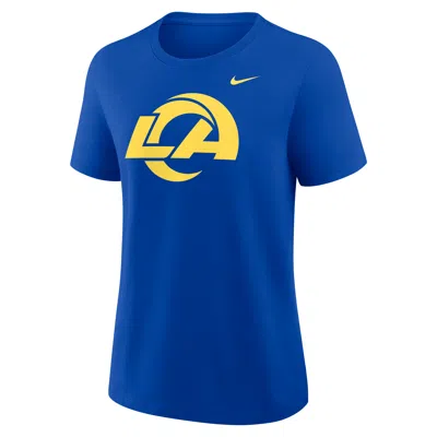 Nike Los Angeles Rams  Women's Nfl T-shirt In Blue