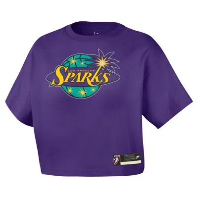 Nike Los Angeles Sparks Court Origins  Women's Wnba T-shirt In Multi