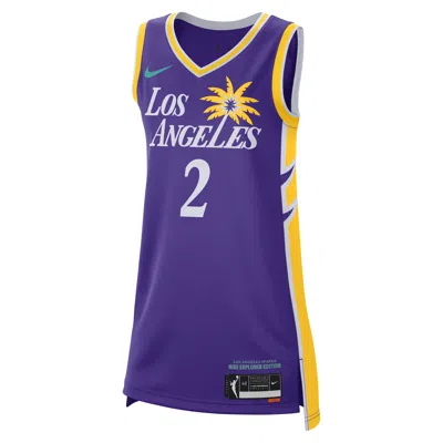 Nike Los Angeles Sparks Explorer Edition  Women's Dri-fit Wnba Victory Jersey