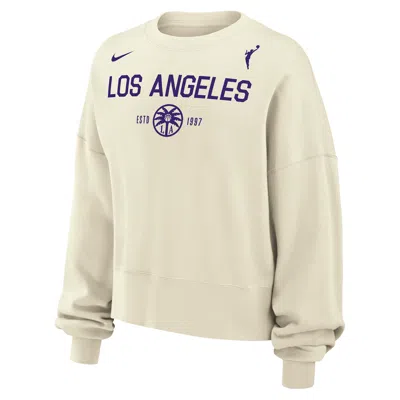 Nike Los Angeles Sparks Phoenix Fleece  Women's Wnba Crew-neck Sweatshirt