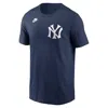 Nike Lou Gehrig New York Yankees Cooperstown Fuse  Men's Mlb T-shirt In Blue