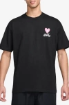 Nike Loves Me Not Max90 Graphic T-shirt In Black