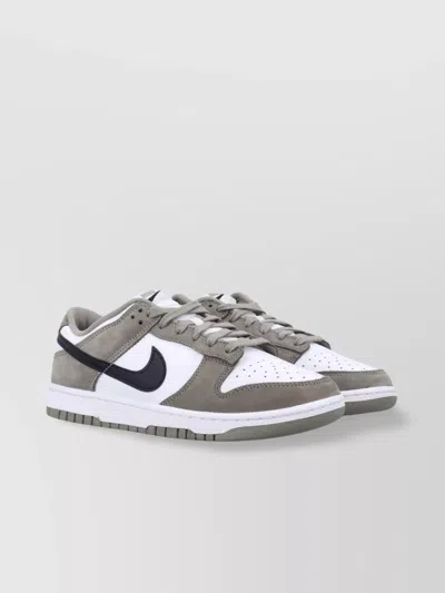 Nike Low Dunk Sneakers With Color Block Design