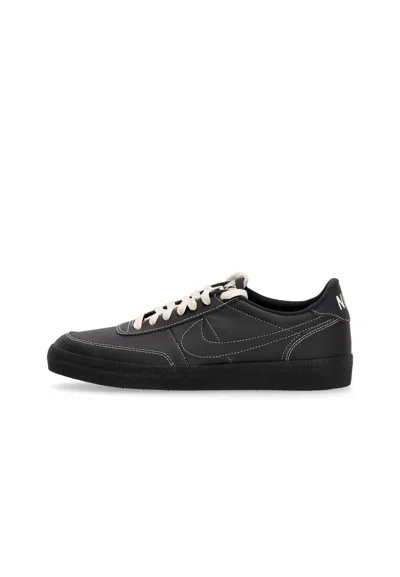 NIKE LOW SHOE MAN KILLSHOT 2 LEATHER BLACK/BLACK/PHANTOM