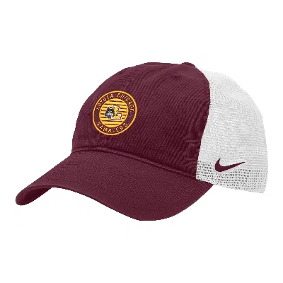 Nike Loyola Chicago Heritage86  Unisex College Trucker Hat In Red