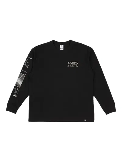 Nike Ls Tee "black"