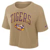 Nike Lsu Athletic Prep Arch  Women's Dri-fit College Cropped T-shirt