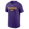 Nike Lsu Campus 2-hit  Men's College T-shirt In Purple