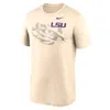 Nike Natural Lsu Tigers Campus Shadow Legend Performance T-shirt In Neutral