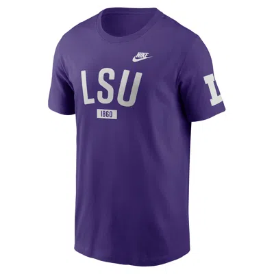 Nike Lsu Legacy Arch 2-hit  Men's College T-shirt In Multi