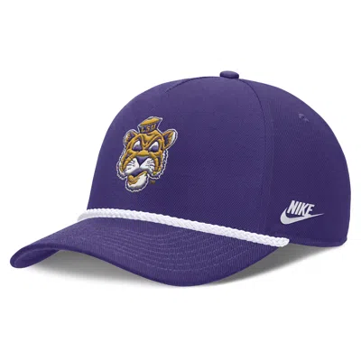 Nike Lsu Legacy Basketball Rope Rise  Unisex College Adjustable Hat In Purple