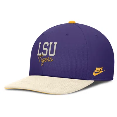 Nike Lsu Legacy Script  Men's Dri-fit College Adjustable Hat In Blue