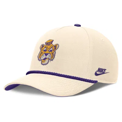 Nike Lsu Legacy Vintage Rope Rise  Unisex College Adjustable Hat In Neutral