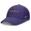 Nike Lsu On-field Rise Gameday  Men's Dri-fit College Trucker Adjustable Hat In Purple
