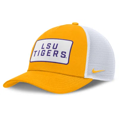 Nike Lsu On-field Rise  Men's  Men's College Trucker Adjustable Hat In White
