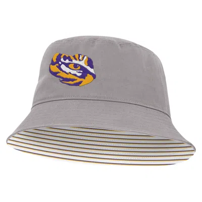 Nike Lsu Primetime Apex  Unisex College Bucket Hat In Black