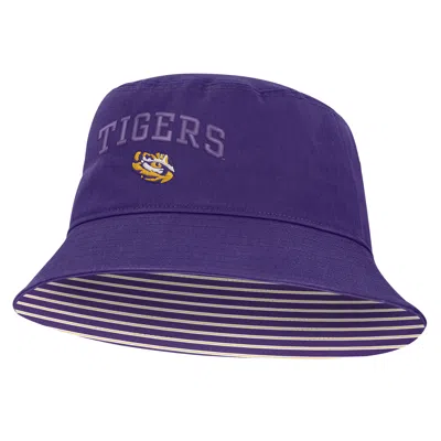 Nike Lsu Primetime Apex  Unisex College Bucket Hat In Purple