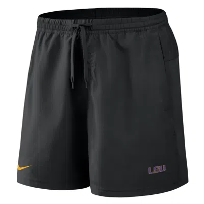 Nike Lsu Primetime Primary Logo  Men's Dri-fit College Form Shorts In Black