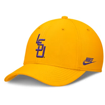 Nike Lsu Primetime Rise Academic  Men's Dri-fit College Hat In Orange