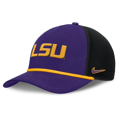 Nike Lsu Primetime Rise  Men's College Trucker Adjustable Hat