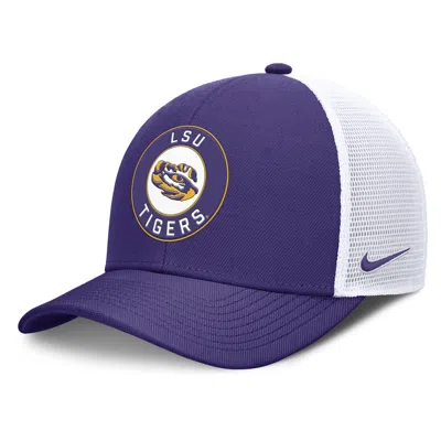Nike Lsu Primetime Rise  Men's Dri-fit College Trucker Adjustable Hat In Multi