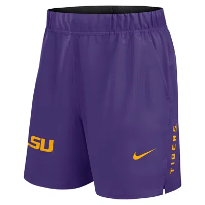 Nike Lsu Primetime Victory Primary Logo Menâs  Men's Dri-fit College Shorts In Purple