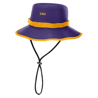 Nike Lsu Sideline Apex Gameday Boonie  Men's Dri-fit College Bucket Hat