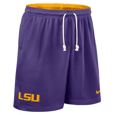 Nike Lsu Sideline Reversible Menâs  Men's Dri-fit College Shorts