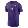 Nike Lsu Tigers  Men's College T-shirt In Purple