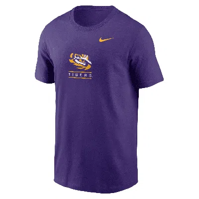 Nike Lsu Tigers  Men's College T-shirt In Purple