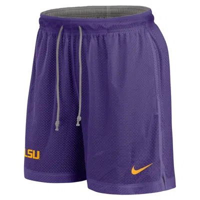 Nike Lsu Tigers Player  Men's Dri-fit College Shorts In Purple