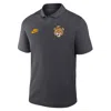 Nike Lsu Tigers Primetime Victory Legacy Vault Logo  Men's Dri-fit College Polo In Grey