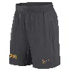 Nike Lsu Tigers Sideline  Men's Dri-fit College Shorts In Grey