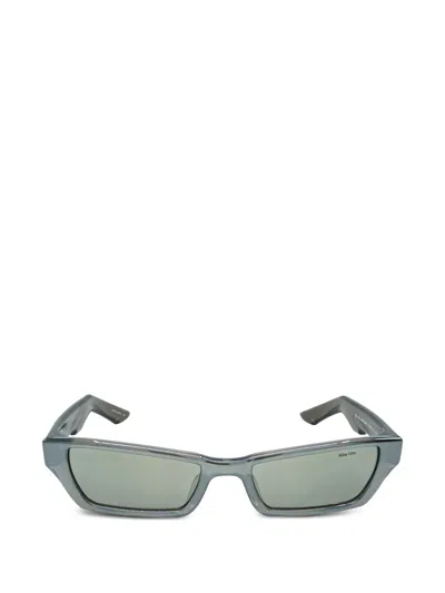 Nike Lucent Boost Rectangle-frame Sunglasses In Gray