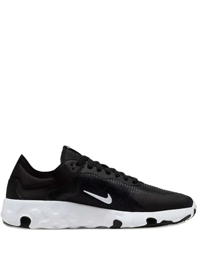 Nike Lucent Textured Sneakers In Black