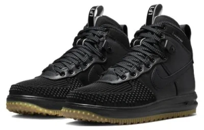 Pre-owned Nike Lunar Force 1 Duckboot Black Gum - 805899-003