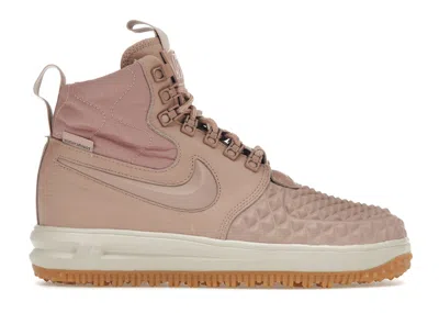 Pre-owned Nike Lunar Force 1 Duckboot (women's) Sneakers In Particle Pink/black