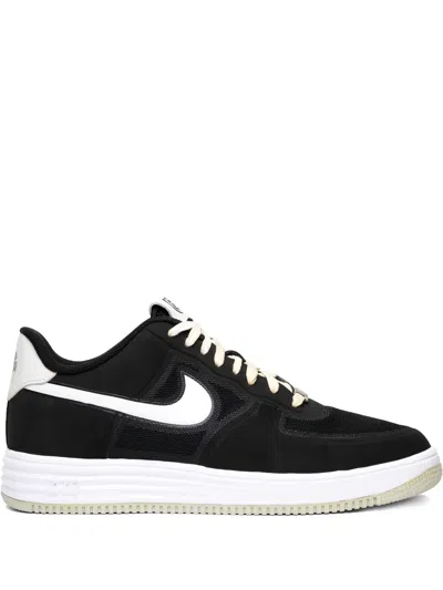 Nike Lunar Force 1 Fuse Sneakers In Black
