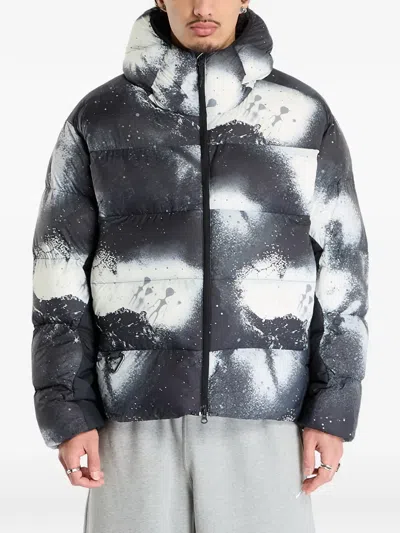 Nike Lunar Lake Hooded Jacket In Black
