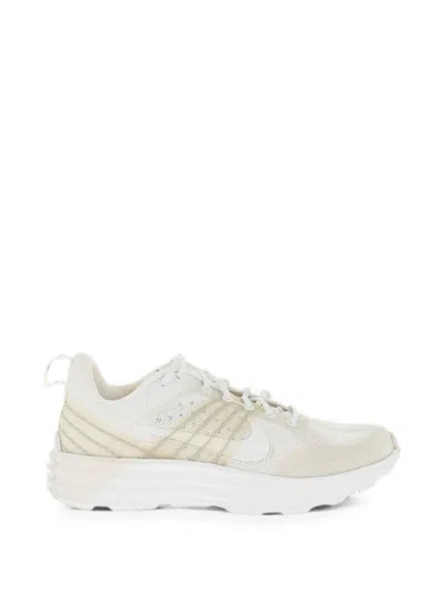 Nike Lunar Roam Lace-up Sneakers In White