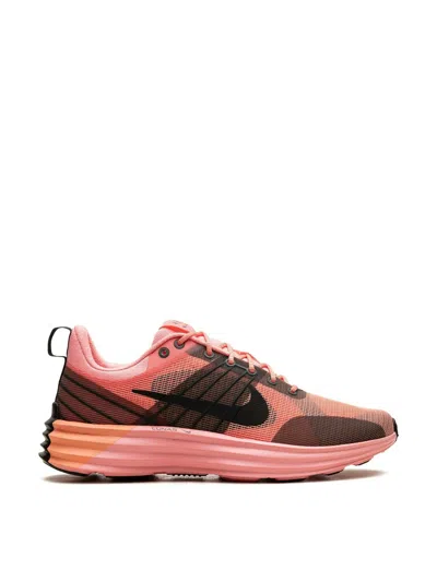 Nike Pink Lunar Roam Premium Sneakers In Pink Gaze /black-cri