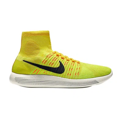 Pre-owned Nike Lunarepic Flyknit In Yellow