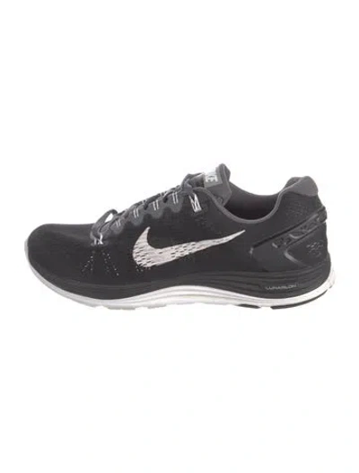 Pre-owned Nike Lunarglide 5 Black Athletic Running Shoes Athletic Sneakers