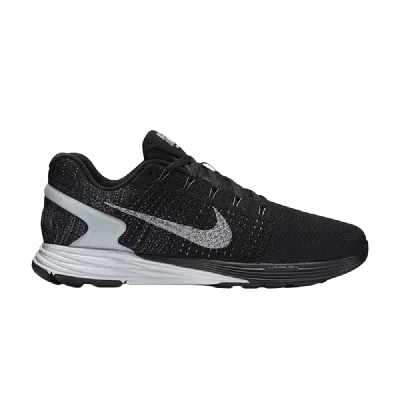 Pre-owned Nike Lunarglide 7 Flash 'black Silver'