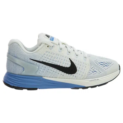 Pre-owned Nike Lunarglide 7 Pure Platinum (women's) Sneakers In Sail/black/chalk Blue In Multi