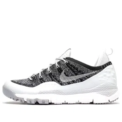 Nike Lupinek Flyknit Low 'black Wolf Grey' In Multi
