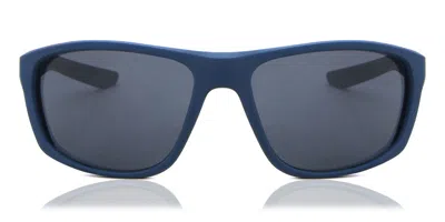 Nike Lynk Fd1806 409 Men's Sunglasses Blue Size 57