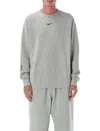 Nike Nrg Nocta Cs Crew Flc Sweater In Gray