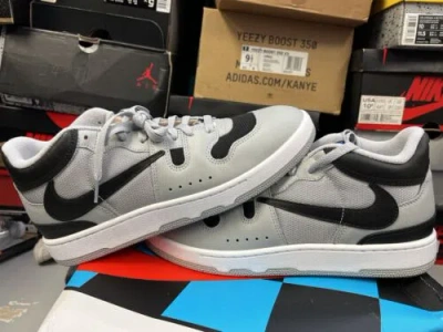 Pre-owned Nike Mac Attack Qs Sp Travis Scott Cactus Jack Size 10.5 In Gray